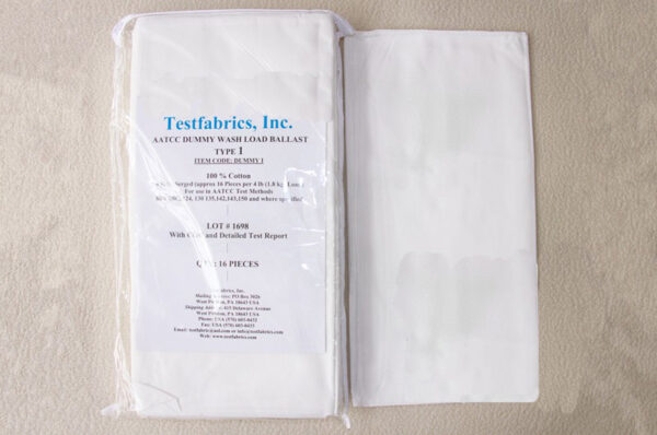 AATCC Wash Load Ballast Type-1 (ISO-B1) (100% Cotton) Testfabrics