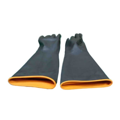 rubber hand gloves