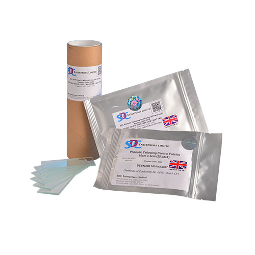 SDC Phenolic Yellowing Control Fabric 10 x 3cm 25 Pieces pack