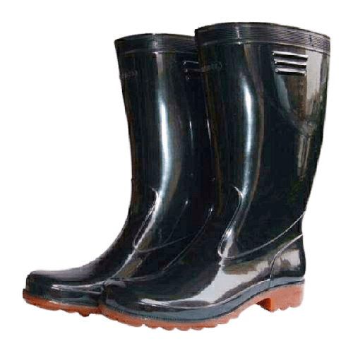 JCD Waterproof Gum Boot – Black Color