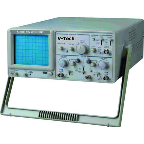 Oscilloscope 20HMz analog with built-in 6 digits frequency counter