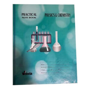 Physics and Chemistry Practical Notebook for SSC and HSC