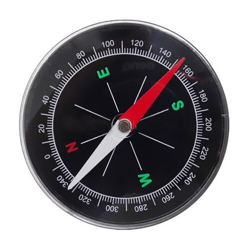 Smart Magnetic Compass 70 mm Large Size Black Color - Image 2