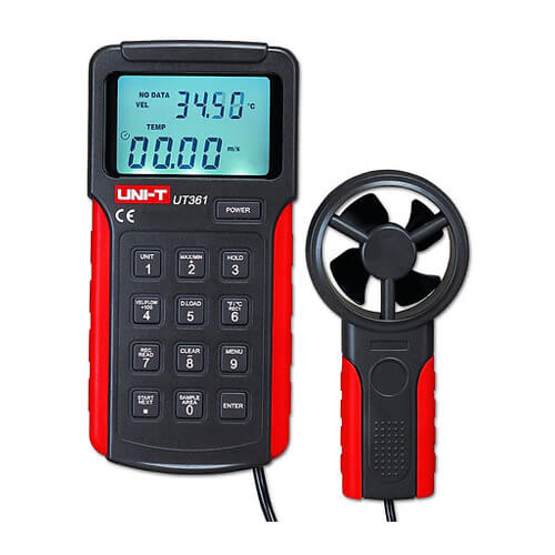 UNI-T UT361 Digital Anemometer Wind Speed Tester