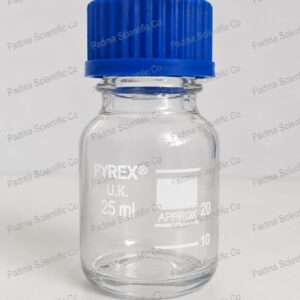 Lab Bottle Borosilicate Glass 25ml