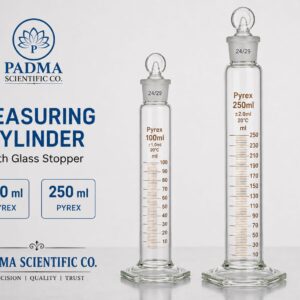 Measuring Cylinder With Glass Stopper